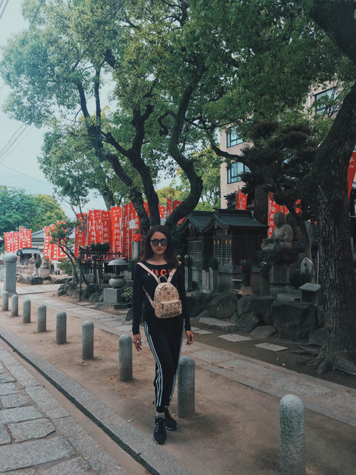 Hương Giang Idol khoe dáng tại Nhật Bản