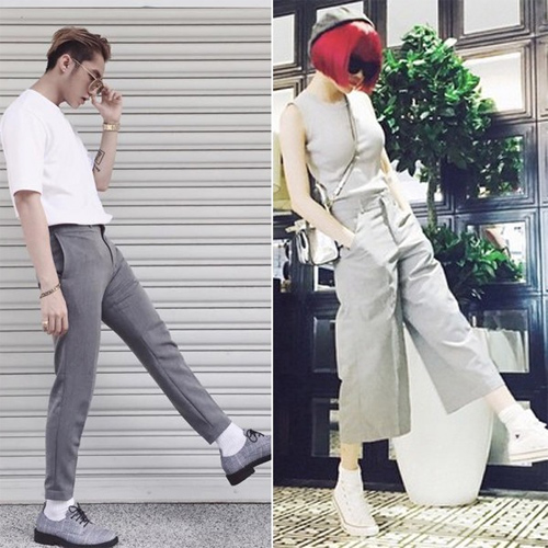 Loạt ảnh Sơn Tùng MT-P dùng đồ đôi với