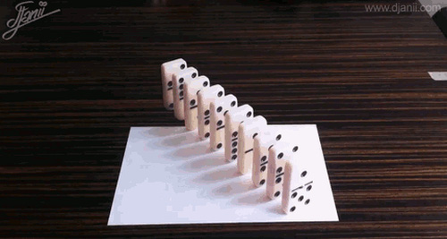 15 pha sụp đổ Domino khiến bạn mắt tròn mắt dẹt vì thích thú - Ảnh 15. 15 pha sụp đổ Domino khiến bạn mắt tròn mắt dẹt vì thích thú - Ảnh 15.