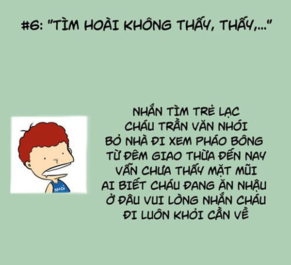 Có một số thanh niên hoàn toàn biến mất trong những ngày Tết