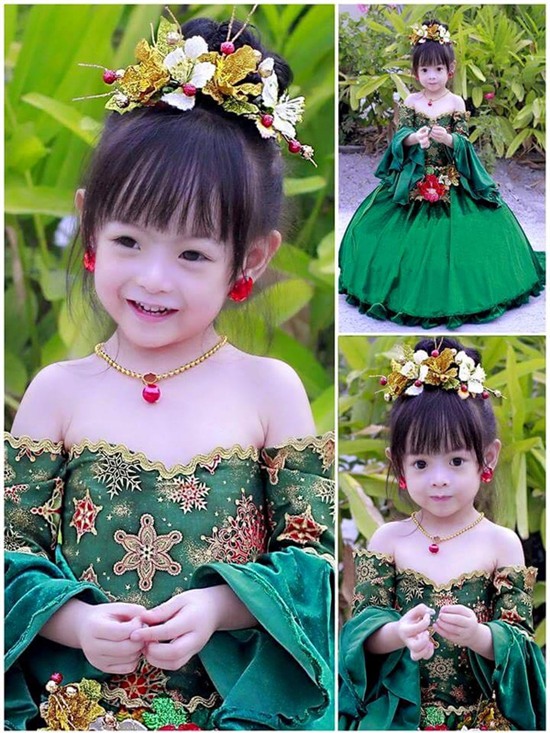 bé gái Thái Lan