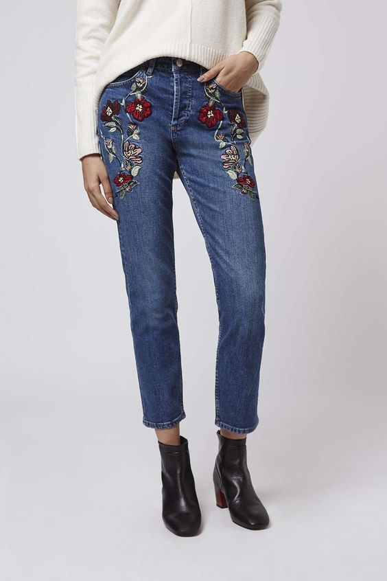 Embellished Jeans