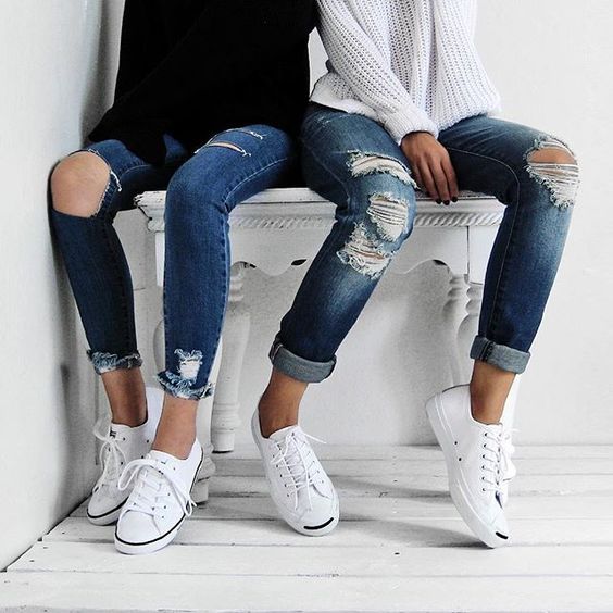 Quần jeans lửng