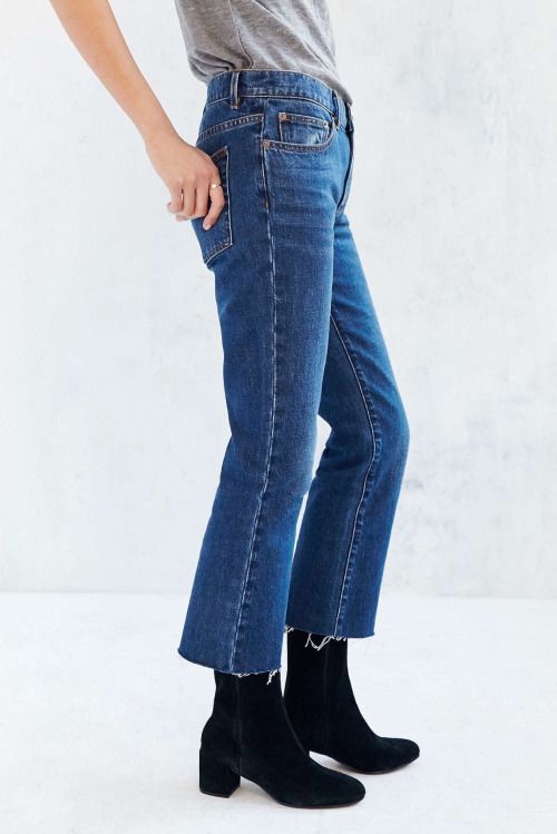 Quần jeans lửng