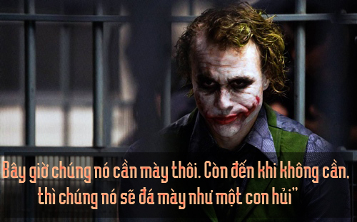 11 câu thoại kinh điển của kẻ xấu Joker trong &#34;Người dơi&#34; - 3