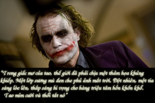 11 câu thoại kinh điển của kẻ xấu Joker trong &#34;Người dơi&#34; - 11