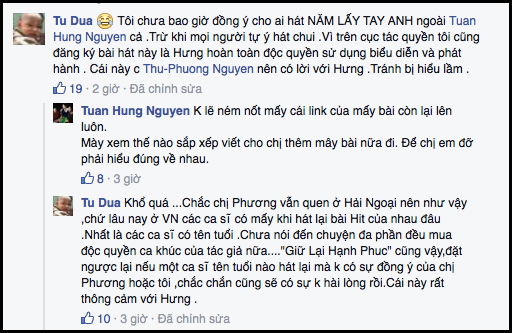 Tuấn Hưng nhắc khéo Tú Dưa khi để Thu Phương hát Nắm lấy tay anh - Ảnh 2.