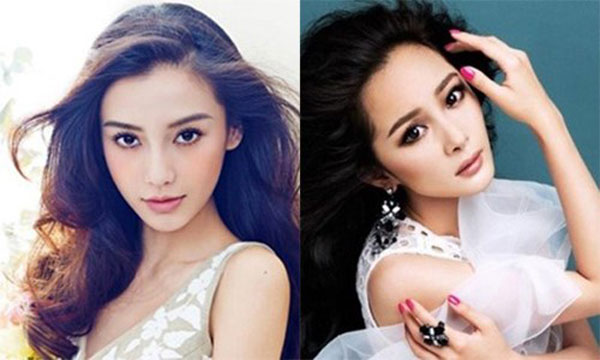 Angelababy và Dương Mịch có nguy cơ ẵm giải cao nhất vì có tới 2 phim bị đề cử. Ảnh: Sina.