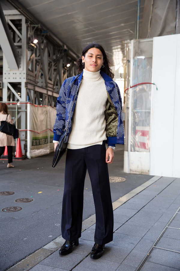 Street style Tuần lễ thời trang Tokyo: Con gái càng quái, con trai càng cool - Ảnh 15.