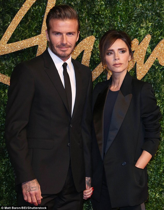  Vợ chồng David và Victoria Beckham 