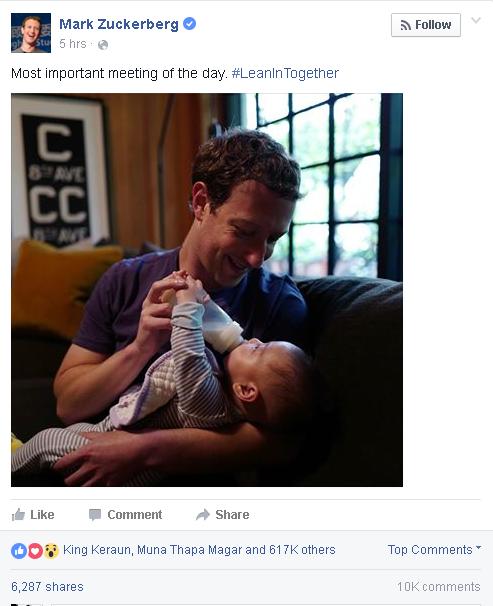   Bức ảnh mới nhất của Mark Zuckerberg tiếp tục nhận được rất nhiều sự quan tâm và thích thú của cộng đồng mạng.  