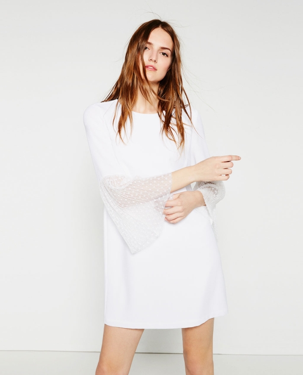Image 1 of PLEATED DRESS from Zara