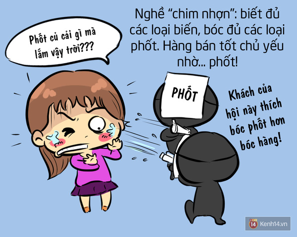 Bán hàng online không nhàn,  nghề nguy hiểm  là đằng khác!