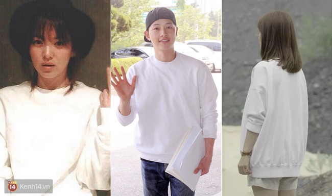 Tất tần tật những lần Song Joong Ki và Song Hye Kyo vô tình mặc đồ giống nhau - Ảnh 5.