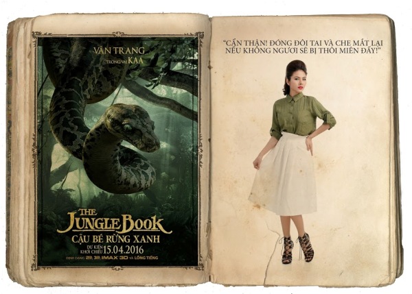 Thành Lộc hóa báo, Vân Trang làm trăn khổng lồ trong The Jungle Book - Ảnh 8.