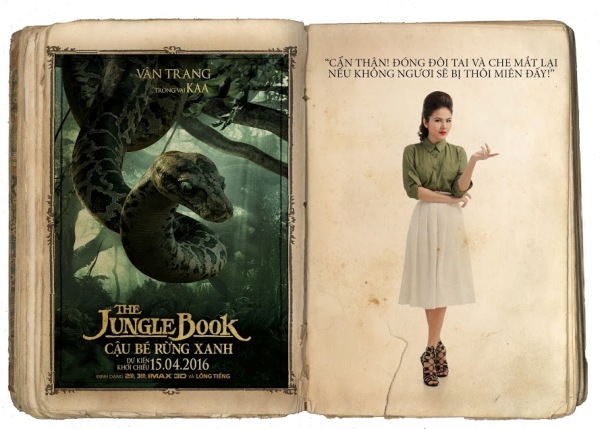 Thành Lộc hóa báo, Vân Trang làm trăn khổng lồ trong The Jungle Book - Ảnh 9.