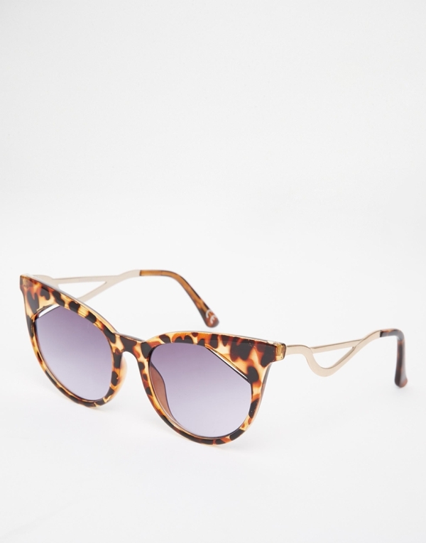 Image 1 of ASOS Cat Eye Sunglasses With Square Corner Lens