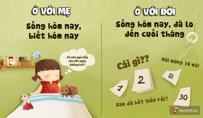 Chùm tranh: Ở với mẹ con là cục vàng, ở với đời con chỉ là cục nợ... - Ảnh 8.