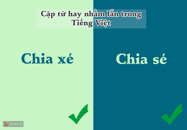 10 cặp từ ai ai cũng hay bị lẫn lộn trong tiếng Việt - Ảnh 9.