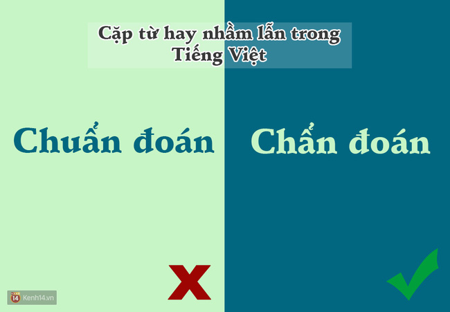 10 cặp từ ai ai cũng hay bị lẫn lộn trong tiếng Việt - Ảnh 6.