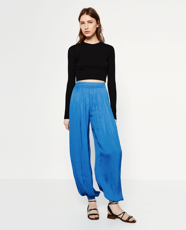 Image 1 of FULL TROUSERS from Zara