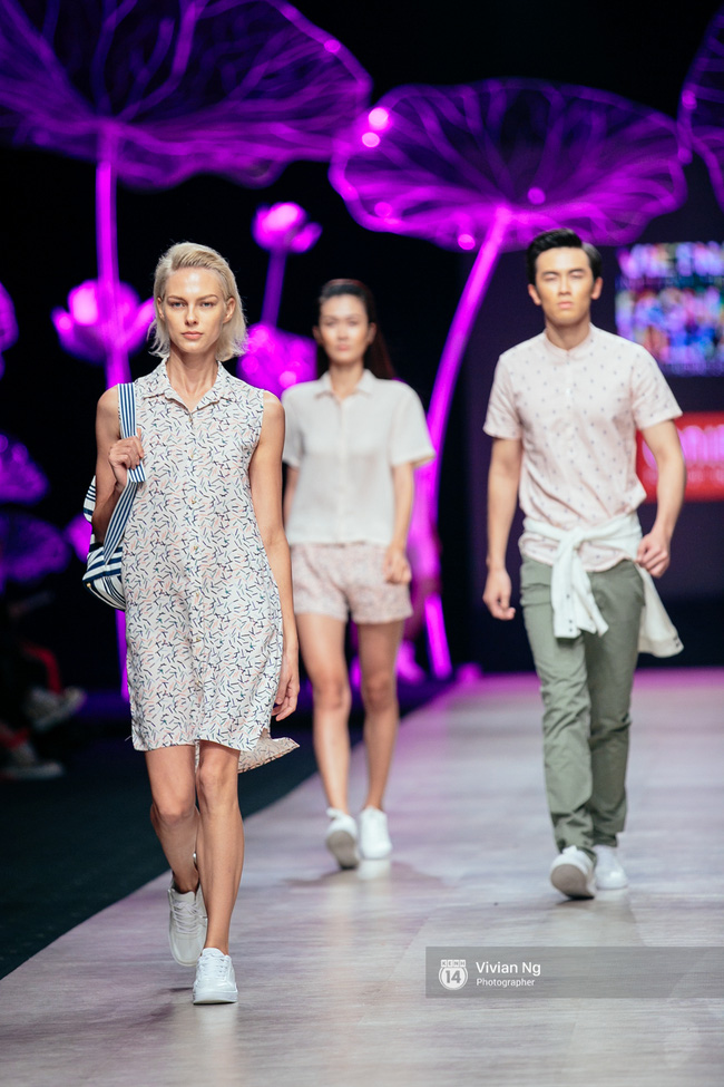 VIFW 2016 ngày 2: Khi mẫu U70, mẫu nhí lẫn bà bầu đổ bộ sàn runway - Ảnh 46.