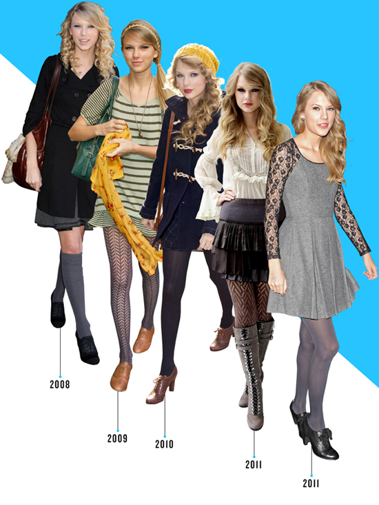 qua-trinh-11-nam-thay-doi-giay-cua-taylor-swift-1