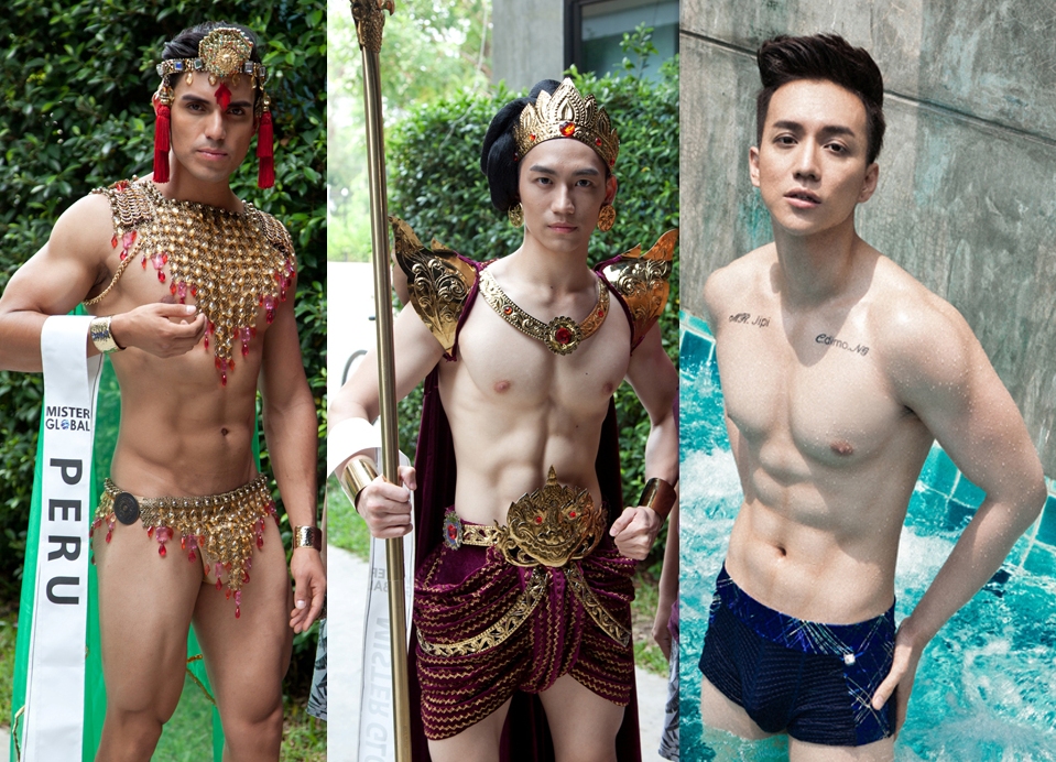  Bạn trai tin đồn  của Angela Phương Trinh đọ dáng cùng dàn thí sinh  Mister Global 2016 