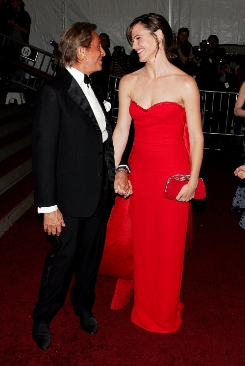 Valentino và Jennifer Garner - 2007