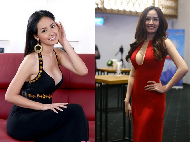 Những người đẹp Việt nghiện váy khoe ngực
