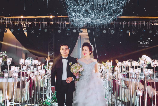 Bị chê lãng phí, cô dâu trong đám cưới khủng ở Nam Định lên tiếng - Ảnh 3.