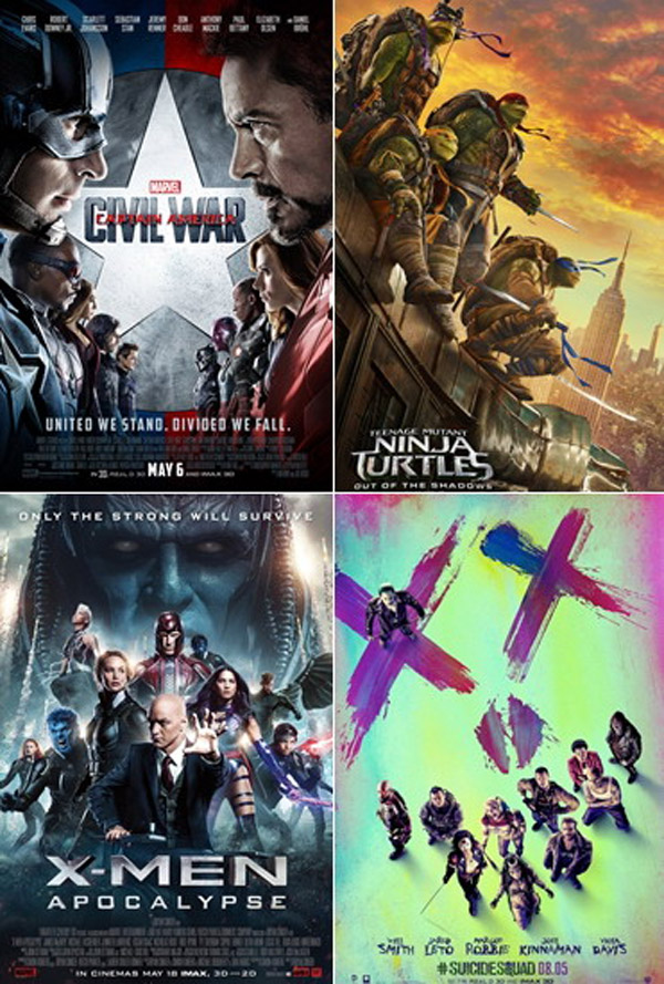 Bữa tiệc phim hè 2016 của Hollywood có gì hấp dẫn