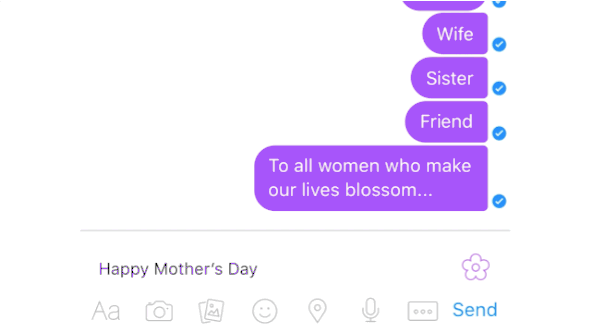 Ứng dụng tặng hoa cho mẹ nhân Ngày của Mẹ 8/5 trên Facebook