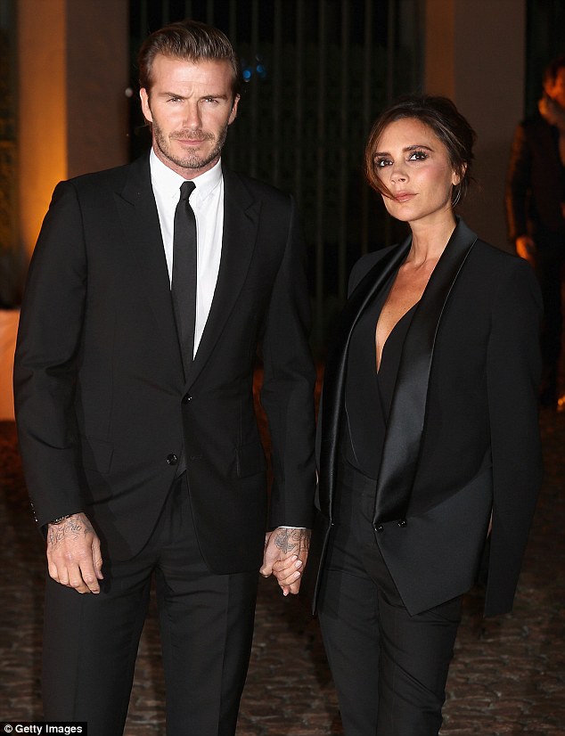  David Beckham và bà xã Victoria Beckham 