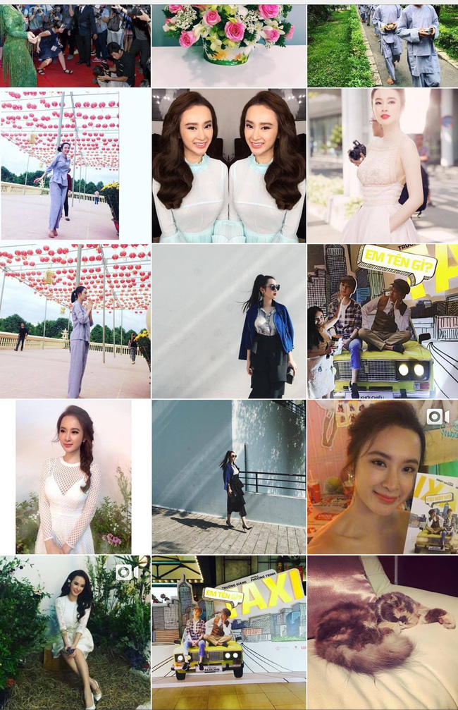 Instagram của Angela Phương Trinh bỗng nhiên  chất  và đẹp như một fashionista chính hiệu