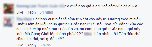 Một số comment bức xúc của các khán giả tham gia lễ hội trên mạng xã hội