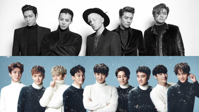 YG và SM vẫn  bá chủ  Kpop với lợi nhuận khủng