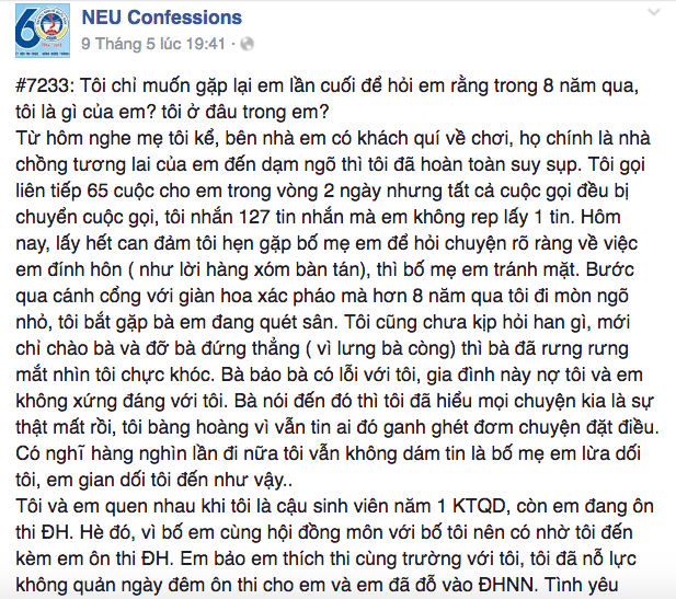 Phụ bạc người yêu từng cắm sổ đỏ lấy tiền cho đi du học, cô gái lên tiếng giải thích lý do - Ảnh 1.