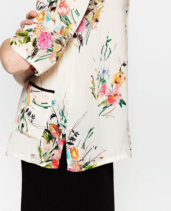 Image 6 of PRINTED TOP from Zara