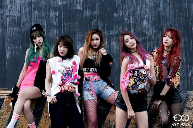 EXID tro lai bang album phong thu dau tien  hinh anh 1