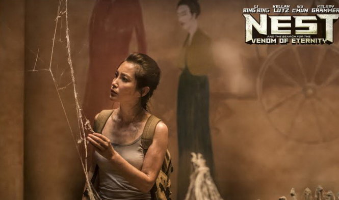 Trong phim Nest, Lý Băng Băng đóng vai nhà khoa học - Ảnh: Sina