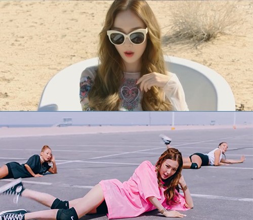 Phát hành sau MV mới của Jessica vẫn ăn đứt Tiffany