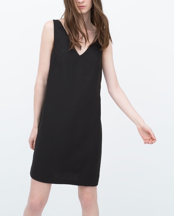 Image 3 of DOUBLE STRAP WRAP DRESS from Zara 