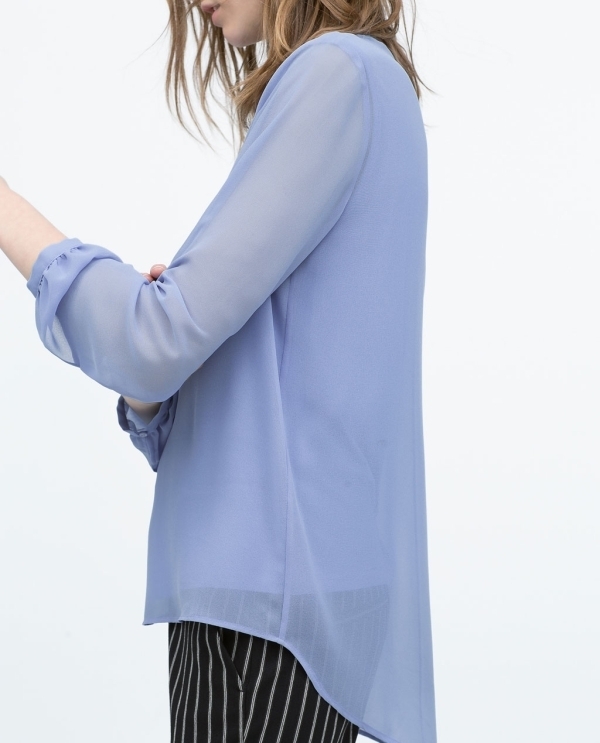 Image 4 of LONG-SLEEVE TOP from Zara 
