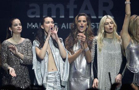 Nhiều người đẹp đình đám đã góp mặt trong sự kiện amfAR