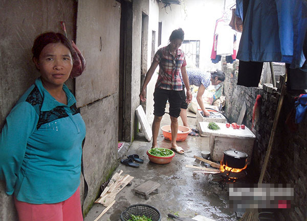 Nơi bà Phải thuê trọ.