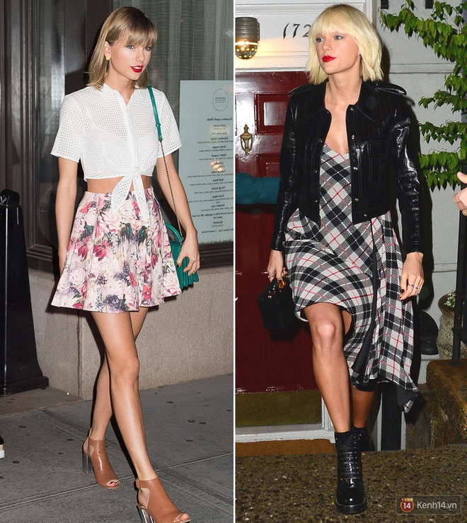 Taylor Swift chán style bánh bèo, chuyển từ gái ngoan thành cool girl chính hiệu - Ảnh 1.
