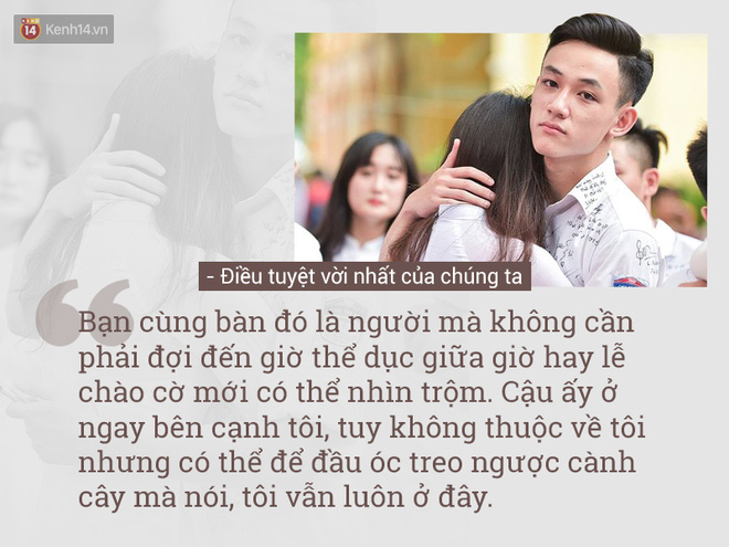 Mùa chia tay, hãy đọc những trích dẫn này để thấy cấp 3 là khoảng thời gian đẹp nhất! - Ảnh 3.