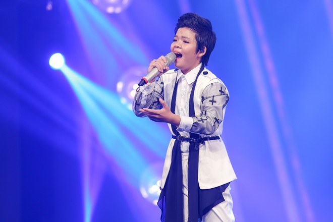 Co be xinh xan cua Vietnam Idol Kids khien Isaac 'rung dong' hinh anh 5