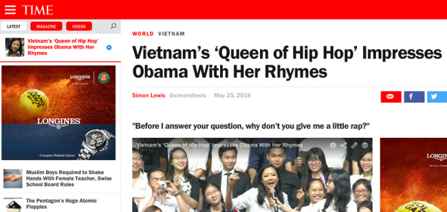 Sau cô gái rap cho Tổng thống Obama được cả thế giới chú ý - Suboi vẫn là Suboi - Ảnh 7.